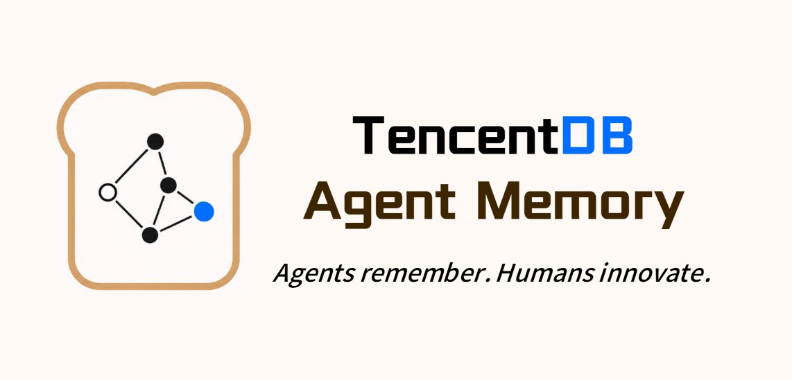 TencentDB Agent Memory logo — Agents remember, humans innovate